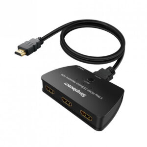 (LS) Simplecom CM323 3 Way HDMI 2.0 Switch 3 IN 1 OUT Ultra HD 4K 60Hz HDR HDCP