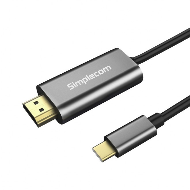 (LS)Simplecom DA321 USB-C Type C to HDMI Cable 1.8M (6ft) 4K@30Hz