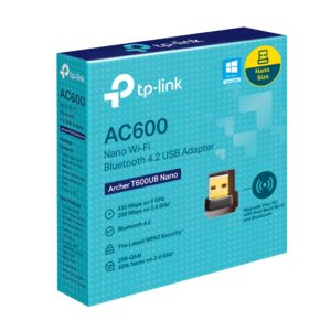 (E)TP-Link Archer T600UB Nano AC600 Nano Wi-Fi Bluetooth USB Adapter