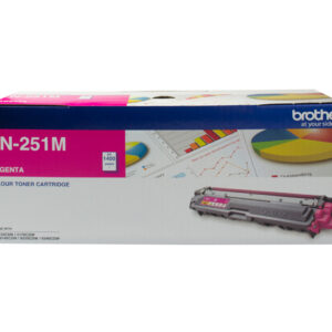 Brother TN-251M MAGENTA TONER CARTRIDGE TO SUIT HL-3150CDN/3170CDW/MFC-9140CDN/9