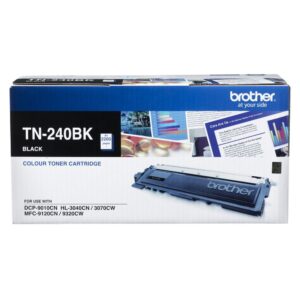 Brother TN-240BK COLOUR LASER TONER-BLACK TONER CARTRIDGE TO SUIT HL-3040CN/3045