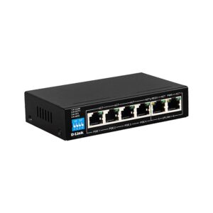 D-Link DGS-F1006P-E 6-Port Gigabit PoE Switch