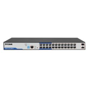 D-Link DGS-F1210-26PS-E 24-Port Gigabit Smart PoE+ Switch + 2 SFP