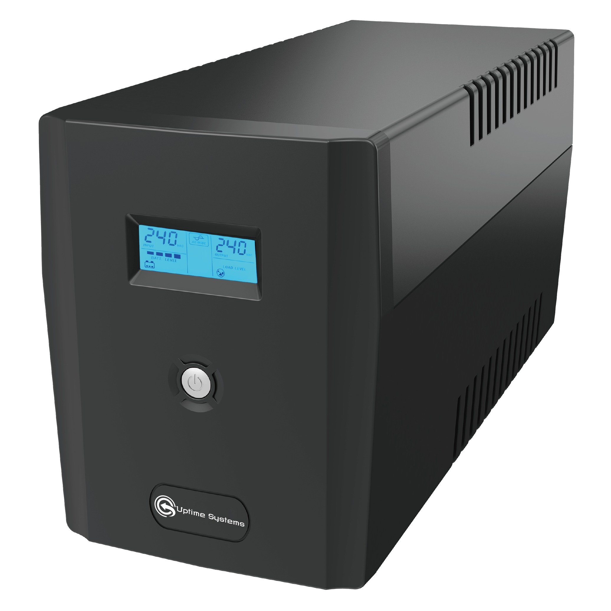 Uptime Systems Elite ES1500-AVR 1500VA Line Interactive Tower UPS with LCD