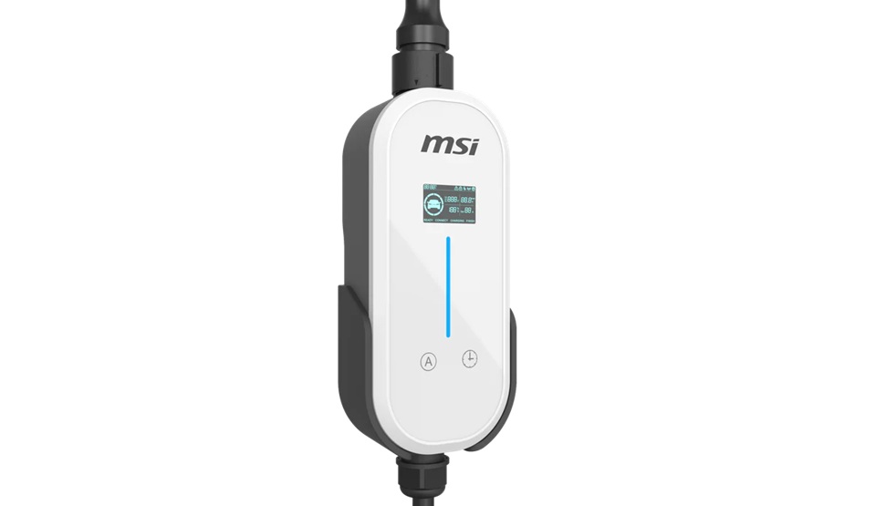 MSI Portable EV Charger White Ezgo 10A+15A+Home kit
