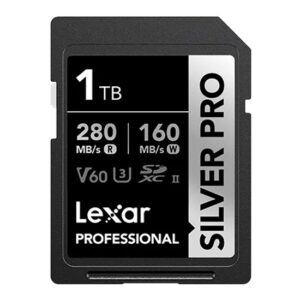 Lexar Professional SILVER PRO 1TB SDXC™ UHS-II Card 1TB—C10
