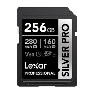 Lexar Professional SILVER PRO 256GB SDXC™ UHS-II Card 256GB—C10