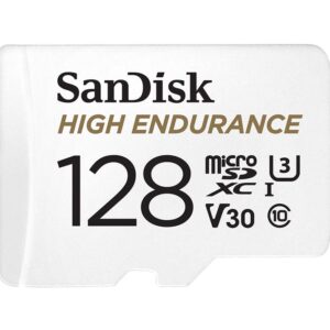 SanDisk High Endurance 128GB microSD 100MB/s 40MB/s 10K hrs 4K UHD C10 U3 V30 -4