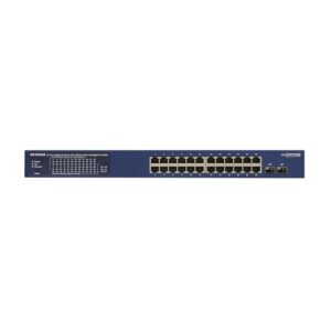 Netgear 26-Port PoE Gigabit Ethernet Smart Switch 24 x PoE+ @ 380W 2 x 1G SFP