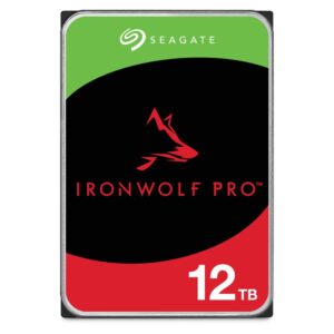Seagate 12TB 3.5' IronWolf PRO SATA 6Gb/s  7200RPM 256MB Cache HDD. 5 Years Warr