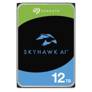 Seagate 12TB 3.5' SkyHawk AI Surveillance SATA HDD 256MB Cache