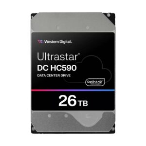Western Digital WD Ultrastar DC HC590 Data Center Hard Drive - 26TB 3.5' SATA 51