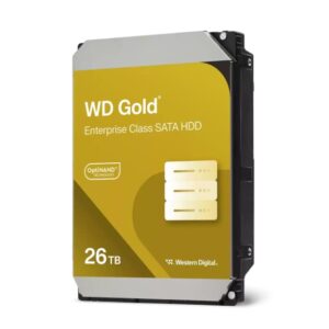 Western Digital WD Gold Enterprise Class SATA HDD - 26TB 3.5' SATA 6Gb/s 7200RPM