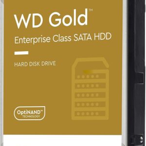 Western Digital Gold 22TB 3.5' Enterprise Class SATA 6 Gb/s HDD 7200 RPM Cache S