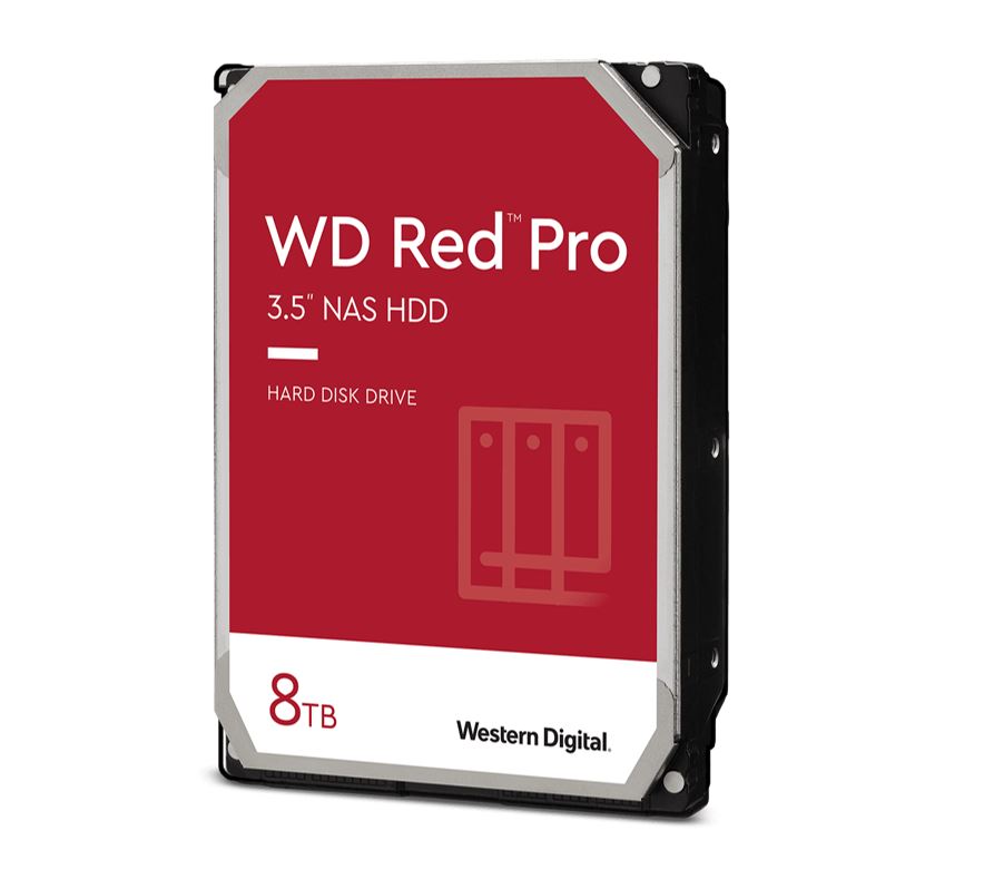 (LS) Western Digital WD Red Pro 8TB 3.5' NAS HDD SATA3 7200RPM 256MB Cache 24x7