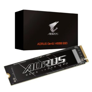 Gigabyte AORUS Gen5 14000 SSD 4TB PCIe5x4 NVMe2.0 M.2 2280 3D TLC LPDDR4 8GB 141
