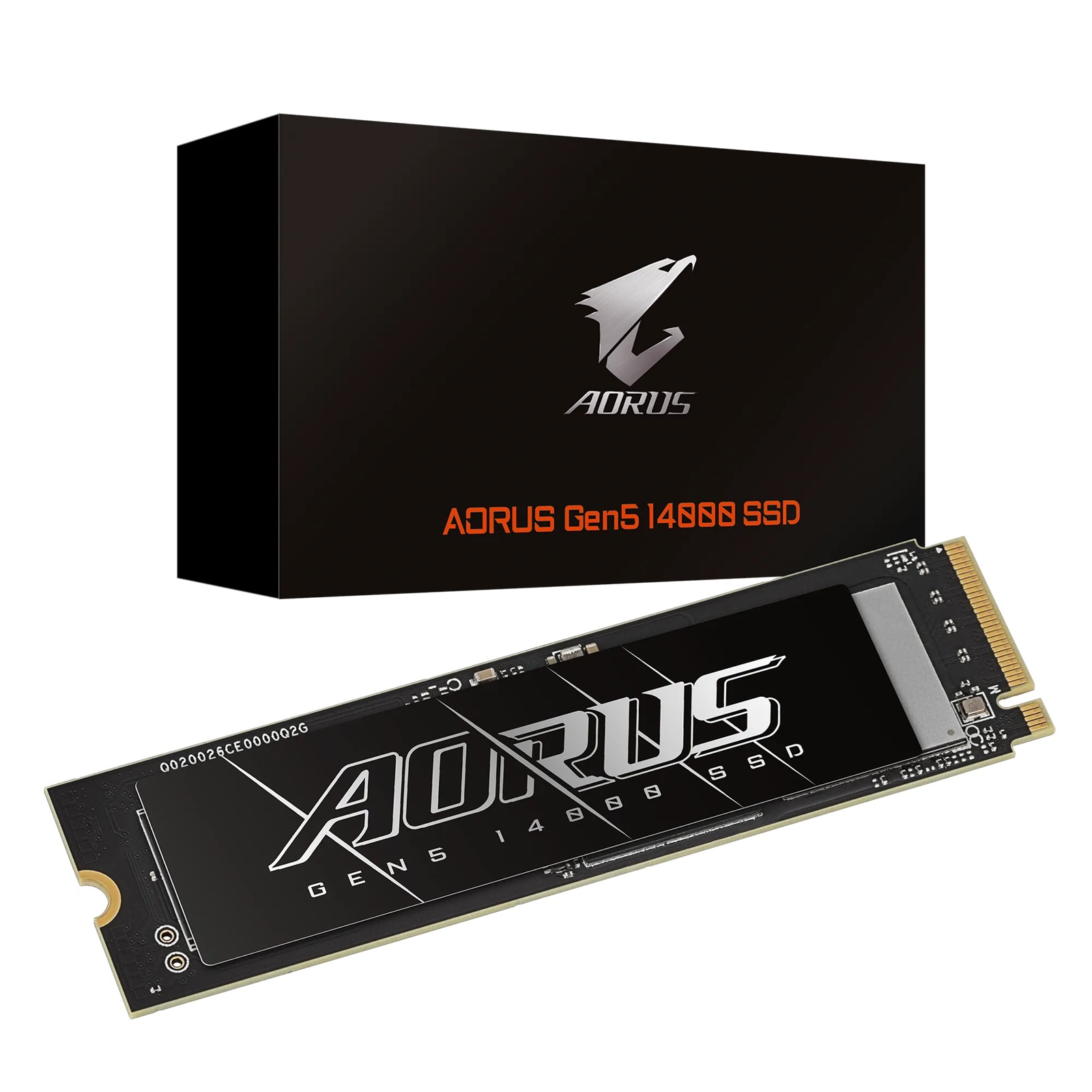 Gigabyte AORUS Gen5 14000 SSD 4TB PCIe5x4 NVMe2.0 M.2 2280 3D TLC LPDDR4 8GB 141