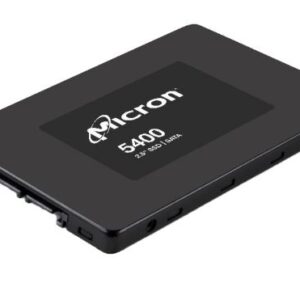 Micron 5400 PRO 7.68TB 2.5' SATA Enterprise SSD 540R/520W MB/s 95K/75K IOPS 1752
