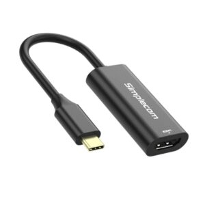Simplecom DA105 USB-C to HDMI 2.1 Adapter 8K@60hz Converts a USB-C port to a HDM