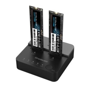 (LS)Simplecom SD550v2 USB 3.2 Gen2x2 to Dual Bay NVMe M.2 SSD Docking Station Du