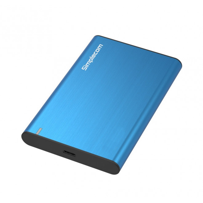 Simplecom SE221 Aluminium 2.5'' SATA HDD/SSD to USB 3.1 Enclosure Blue USB 3.1 G