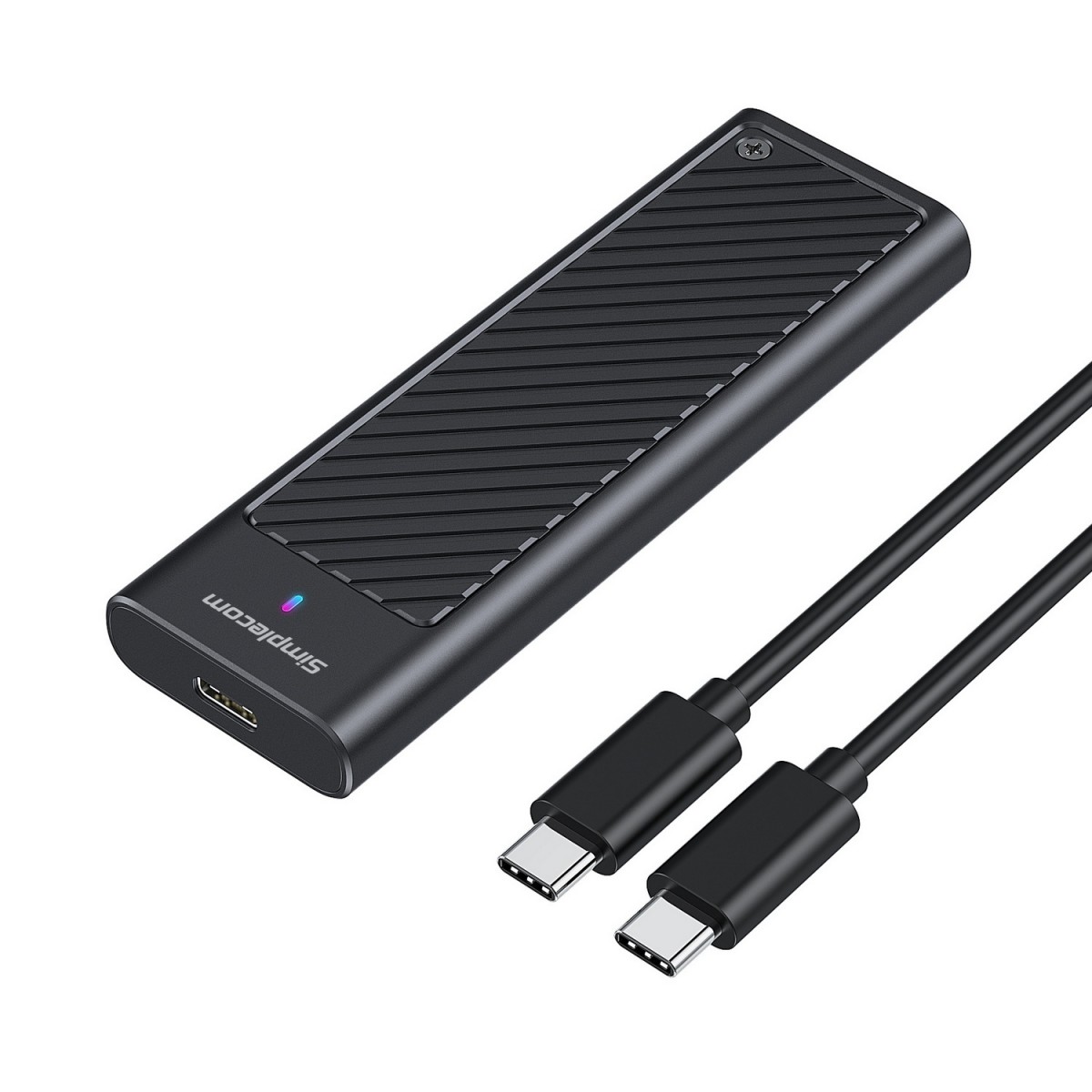(LS)Simplecom SE538 M.2 SSD to USB 3.2 Gen 2x2 USB-C Enclosure 20Gbps NVMe SATA