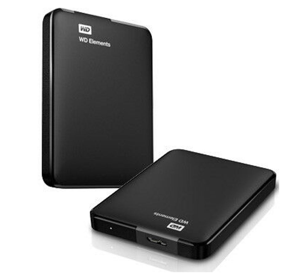 Western Digital WD Elements 5TB USB 3.0 2.5' Portable External Hard Drive - Slim