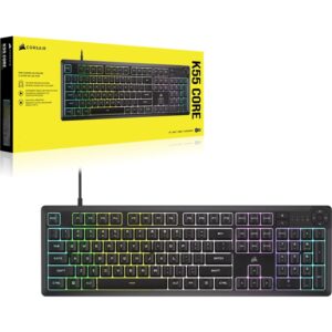 Corsair K55 CORE RGB Gaming Keyboard — Black