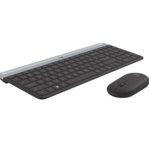 Logitech MK470 Slim Wireless Keyboard Mouse Combo Nano Receiver 1 Yr Warranty (L