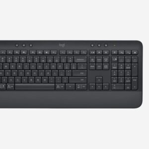 Logitech MK650 Wireless Keyboard & Mouse - Graphite for Business
