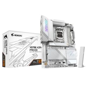 (LS) Gigabyte X870E AORUS PRO ICE AMD AM5 ATX Motherboard 4x DDR5~256GB