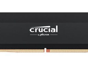 Crucial Pro 16GB (1x16GB) DDR5 UDIMM 6000MHz CL36 Black Heat Spreader Overclocki