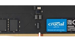 Crucial 32GB (1x32GB) DDR5 CUDIMM 6400MHZ CL52 Desktop PC Memory for Intel Core