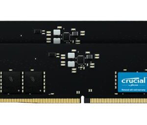 Crucial 128GB (2x64GB) DDR5 UDIMM 5600MHz CL46 Desktop PC Memory