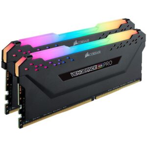 Corsair Vengeance RGB PRO 32GB (2x16GB) DDR4 3600MHz C18 Desktop Gaming Memory(L