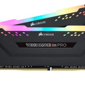 Corsair Vengeance RGB PRO SL 32GB (2x16GB) DDR4 3600Mhz C18 Black Heatspreader D