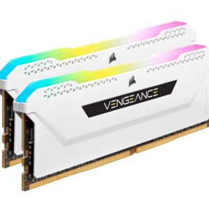 Corsair Vengeance RGB PRO SL 32GB (2x16GB) DDR4 3600Mhz C18 White Heatspreader D