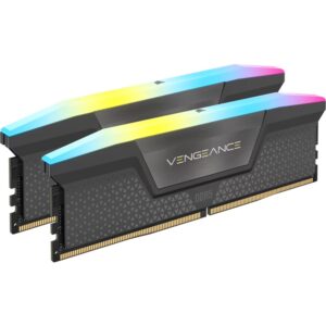 Corsair Vengeance RGB 32GB (2x16GB) DDR5 DRAM 6400MT/s CL36 Memory KitRGB 32GB (