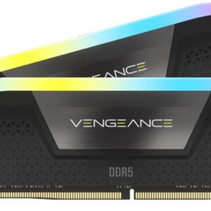 Corsair Vengeance RGB 32GB (2x16GB) DDR5 UDIMM 6000MHz C36 1.4V Desktop Gaming M