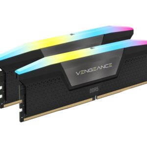 Corsair  Vengeance RGB 96GB (2x48GB) DDR5 UDIMM 5600MHz C40 1.25V Desktop Gaming