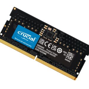 Crucial 32GB (1x32GB) DDR5 SODIMM 4800MHz C40 1.1V Laptop Laptop Memory