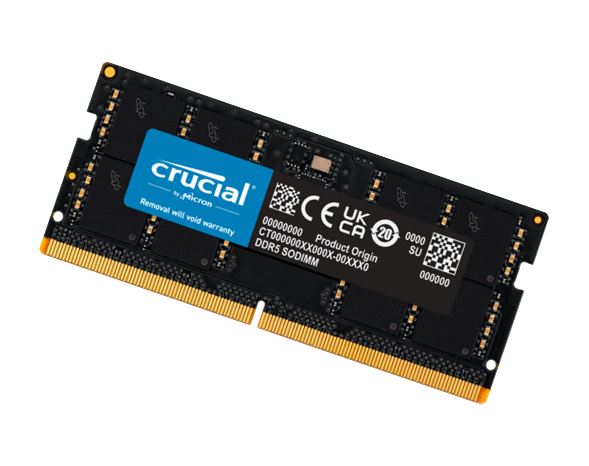 Crucial 48GB (1x48GB) DDR5 SODIMM 5600MHz CL46 Laptop Laptop Memory >32GB
