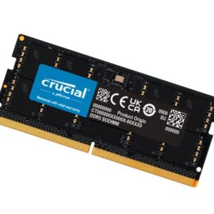 Crucial 64GB (1x64GB) DDR5 SODIMM 5600MHz CL46 Laptop Laptop Memory