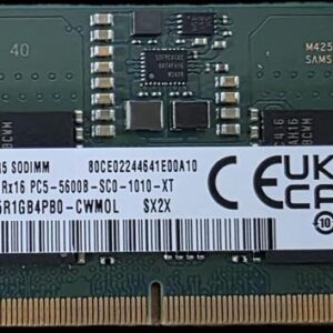 Samsung OEM 8GB (1x8GB) DDR5 SODIMM 5600MHz C46 1.1V Laptop Laptop Memory (ex-de