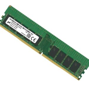 Micron 16GB (1x16GB) DDR4 ECC UDIMM 3200MHz CL22 2Rx8 ECC Unbuffered Server Memo