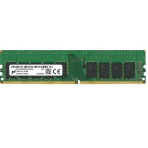 Micron 32GB (1x32GB) DDR4 ECC UDIMM 3200MHz CL22 2Rx8 ECC Unbuffered Server Memo