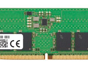 Micron 16GB (1x16GB) DDR5 ECC UDIMM 5600MHz CL46 2Rx8 Server Data Center Memory