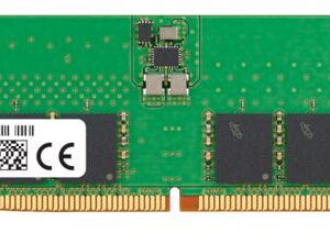Micron 32GB (1x32GB) DDR5 ECC UDIMM 5600MHz CL46 2Rx8 Server Data Center Memory