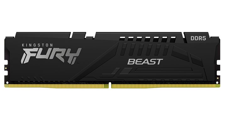 Kingston 32GB (1x32GB) DDR5 UDIMM 5600MT/s CL36 FURY Beast Black EXPO Memory Des