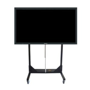 Trolley Dollies MFP502 Touch Screen TV Trolley rear Laptop/DVD shelf